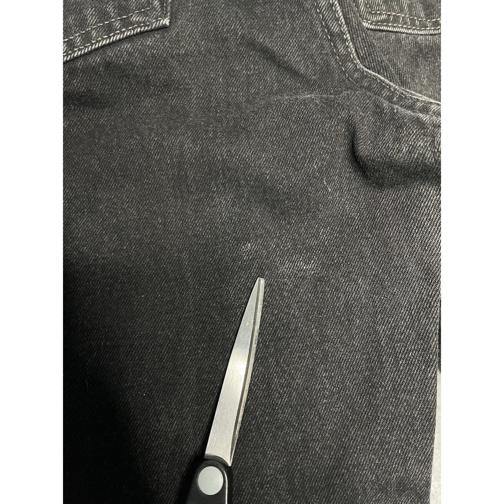 Vintage Levis 512 Jeans Womens Sz 13 JR M Black Slim Fit Tapered Leg Made In USA - Picture 16 of 16